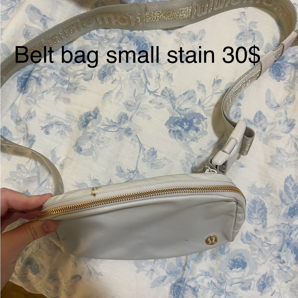 Elegant Cream Belt Bag